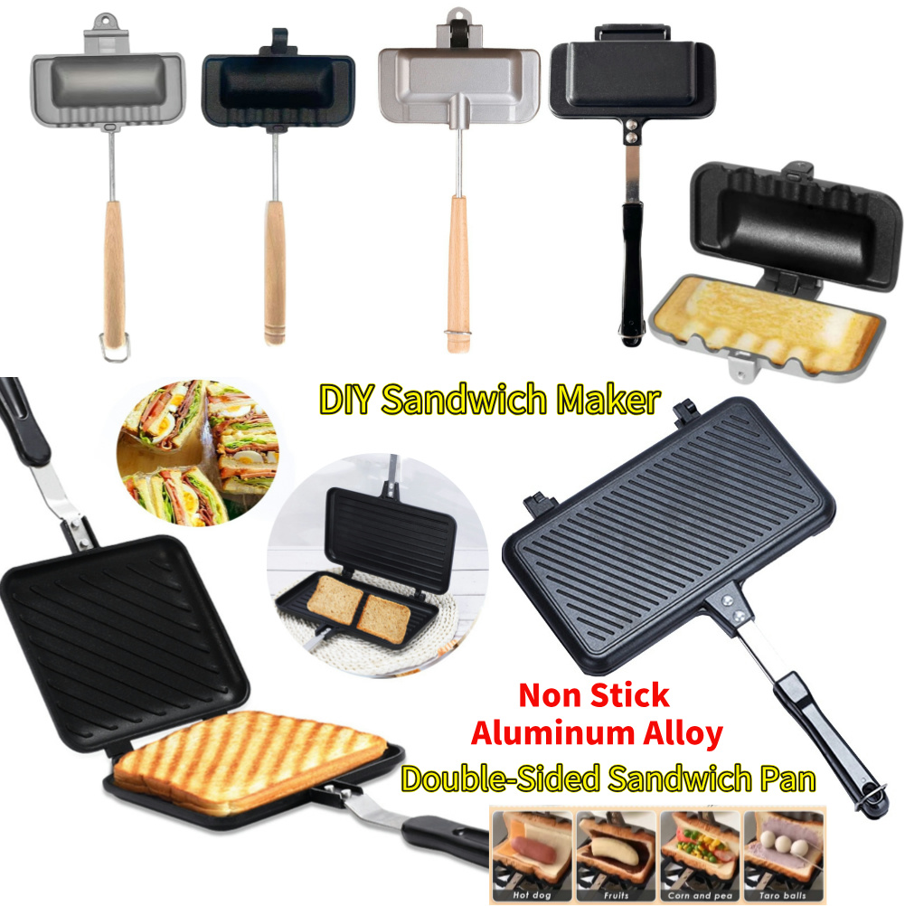 Double-Sided Sandwich Pan Non  - Hot Dog Press のレビューと価格