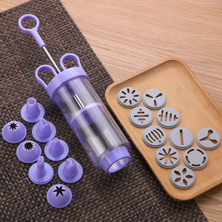 DIY Manual Cookie Press Maker  - Churros Maker Gun のレビューと価格
