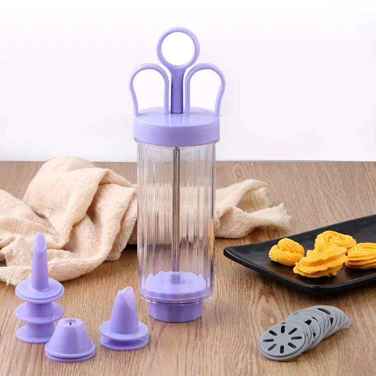 DIY Manual Cookie Press Maker  - Churros Maker Gun のレビューと価格