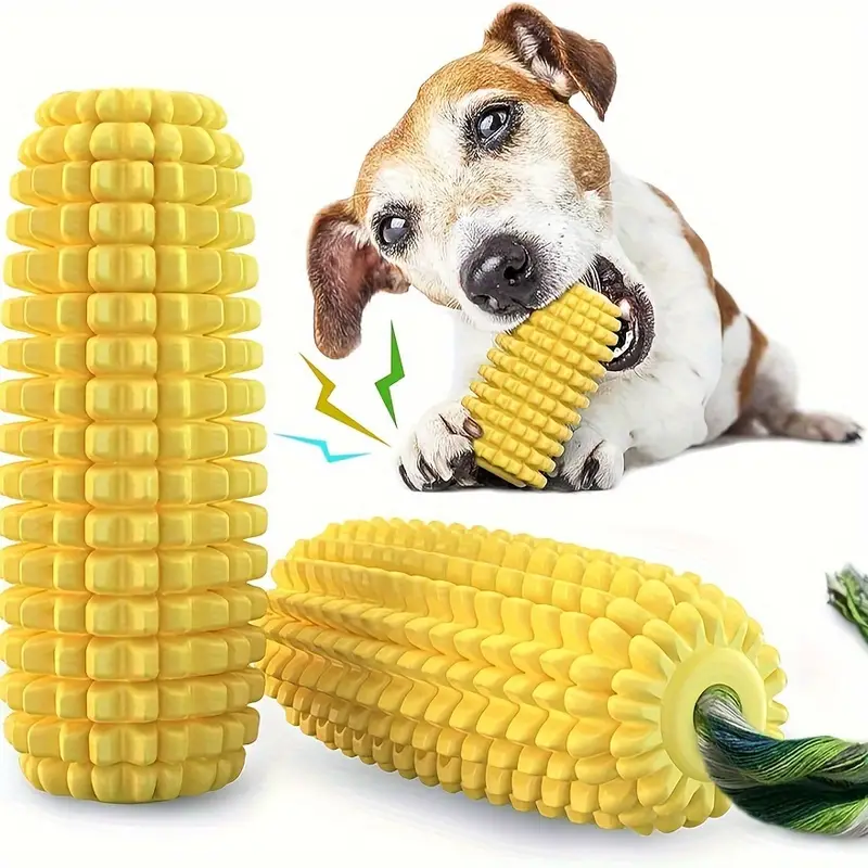 Dog Chew Toys for Aggressive C - Corn Dog Stick のレビューと価格