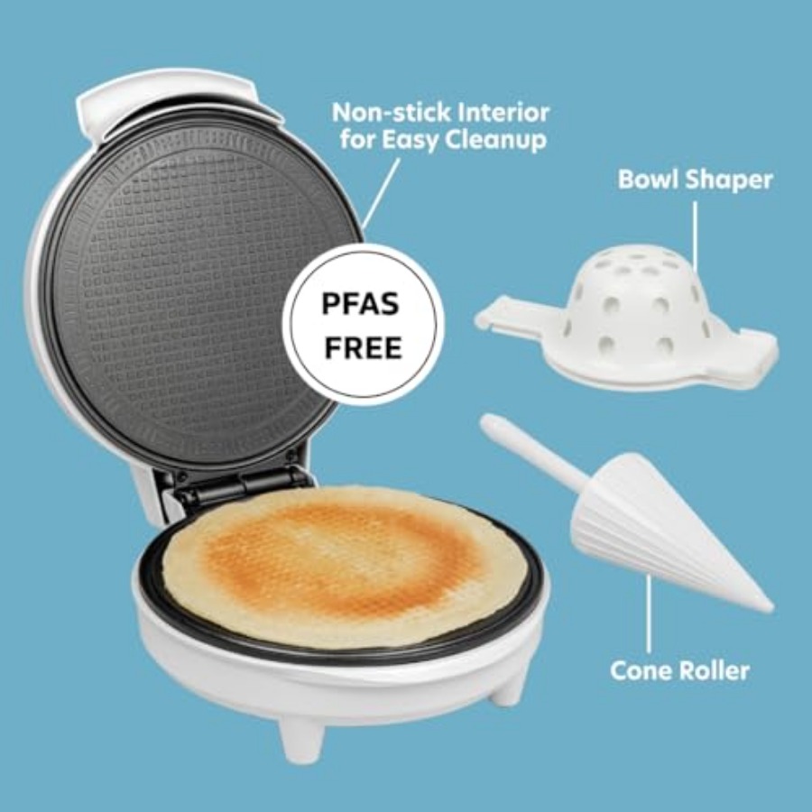 Waffle Cone and Ice Cream Bowl - Waffle Cone Maker のレビューと価格