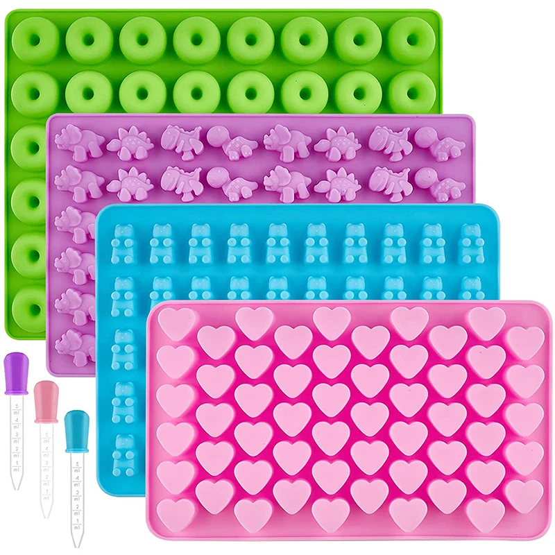 Gummy Bear Molds Silicone Mini - Donut Mold Silicone のレビューと価格
