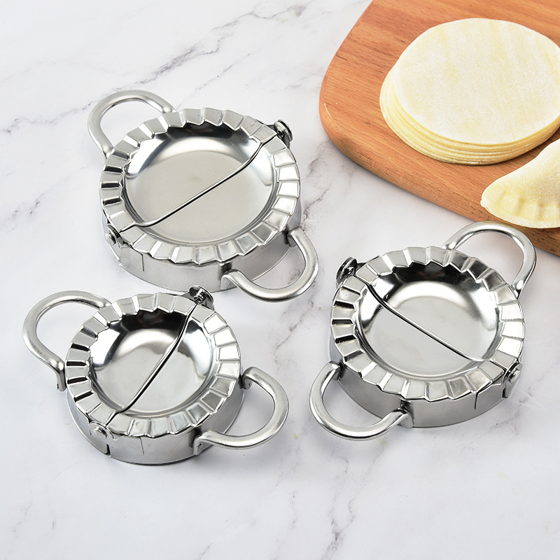 Stainless Steel Dumpling Maker - Dumpling Press Set のレビューと価格