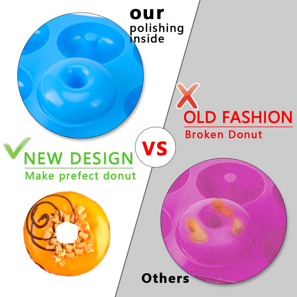 6 Holes Silicone Donut Mold Ba - Donut Mold Silicone のレビューと価格