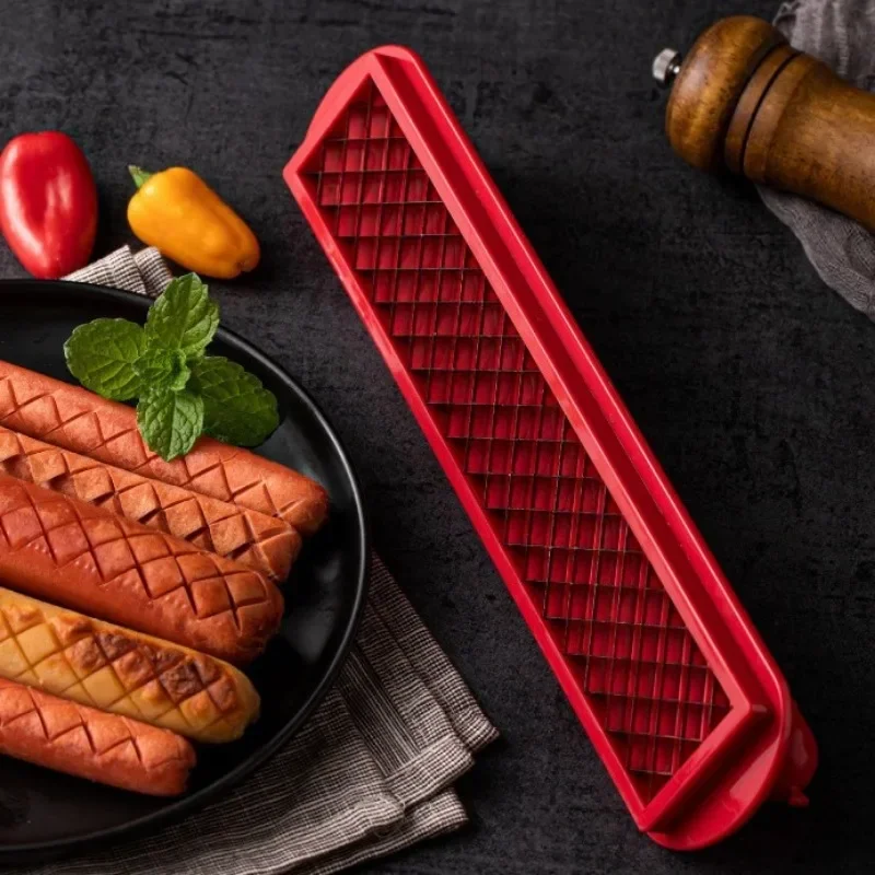 Hot Dog Slicer Criss Cross Dur - Hot Dog Press のレビューと価格