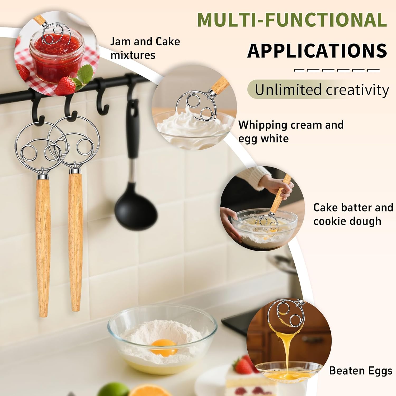 Danish Dough Whisk Stainless S - Danish Pancake Pan のレビューと価格