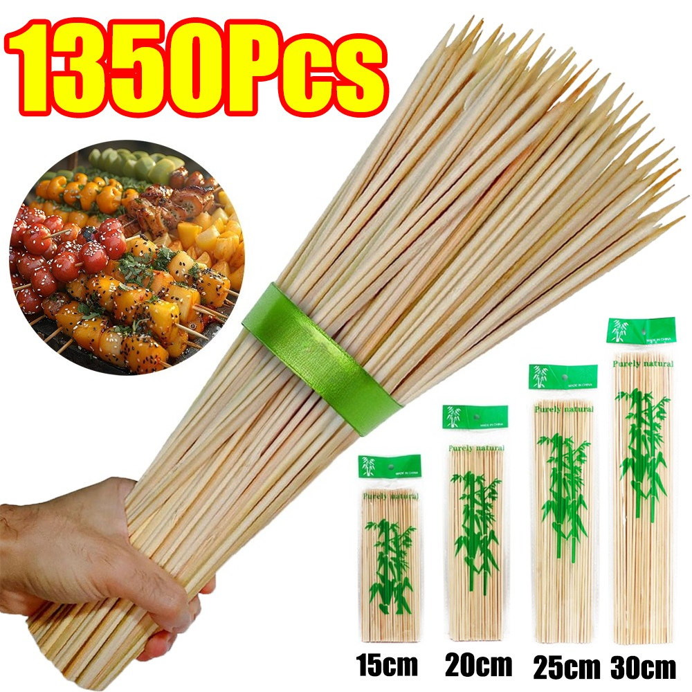 90-1350Pcs BBQ Bamboo Sticks D - Corn Dog Stick のレビューと価格
