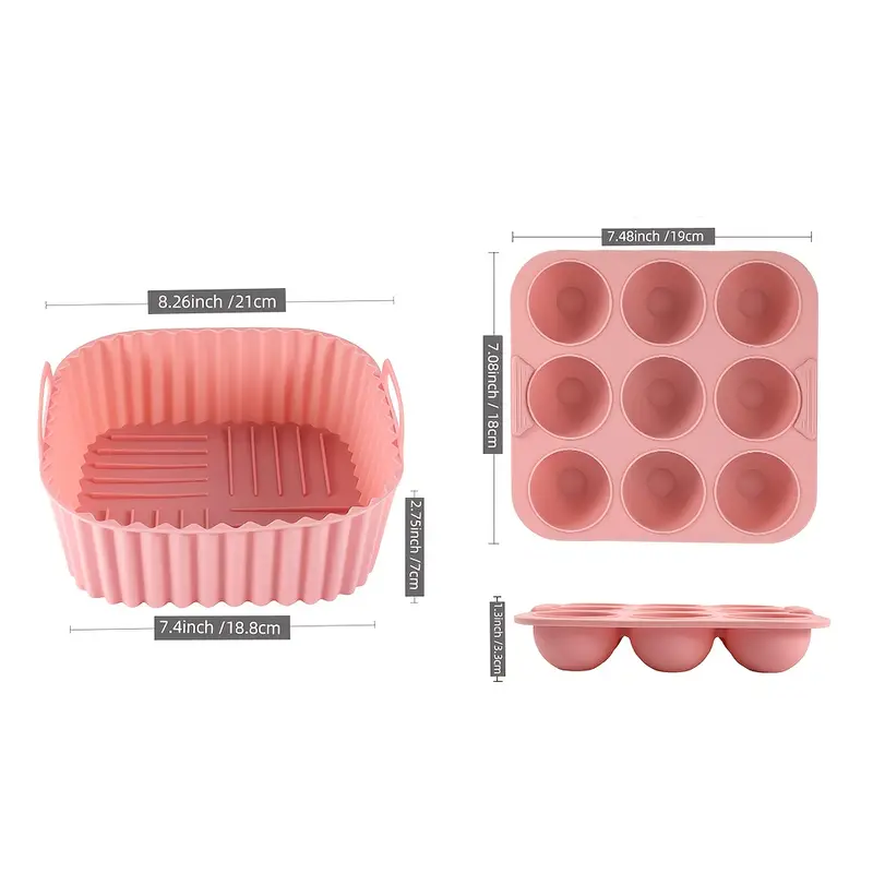 A 2-piece set of silicone baki - Donut Mold Silicone のレビューと価格