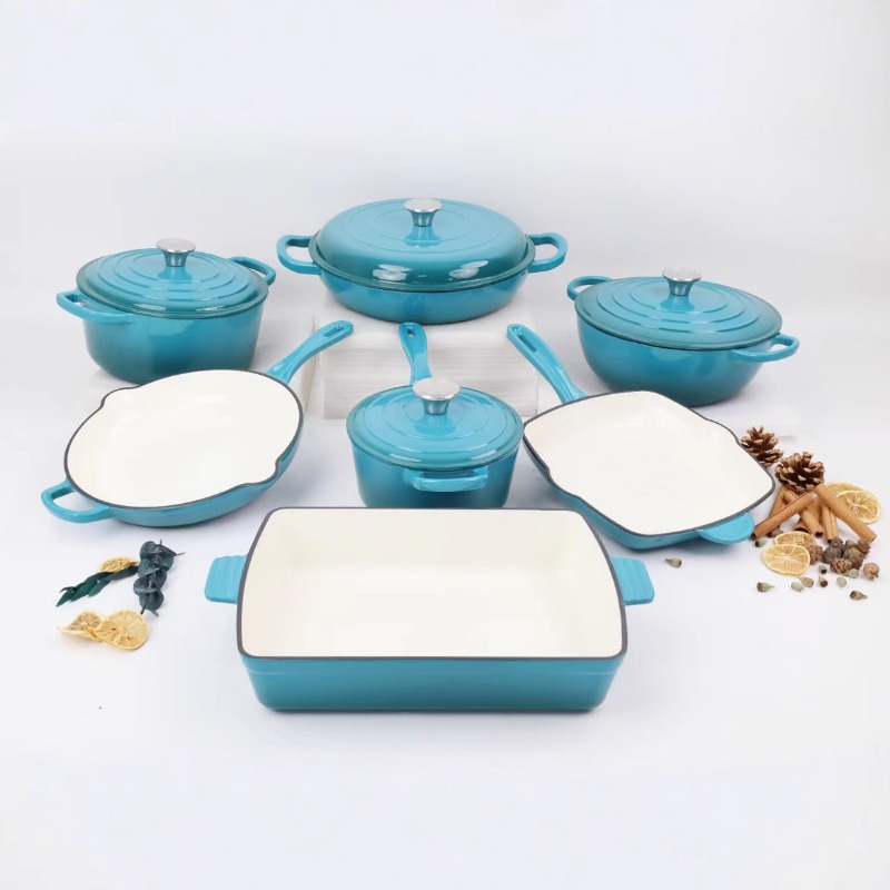 Enamel pot, cast iron pot, pot - Cast Iron Corn のレビューと価格