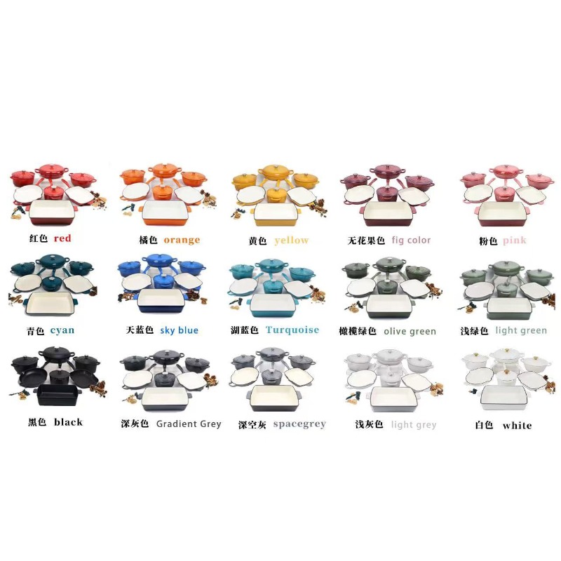 Enamel pot, cast iron pot, pot - Cast Iron Corn のレビューと価格
