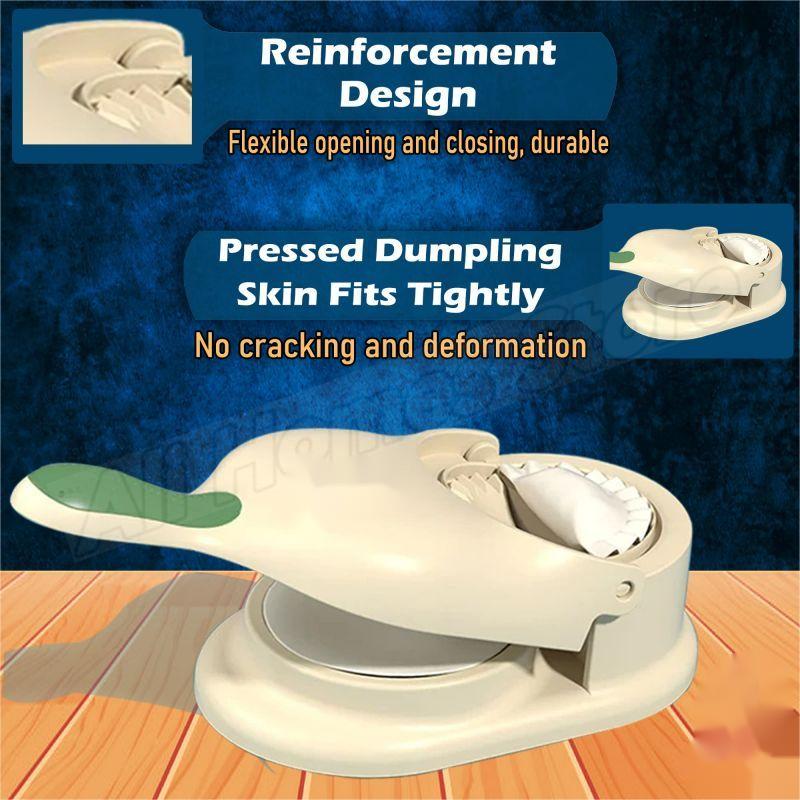 2 in 1 Dumpling Momo Maker Mod - Momo Mold Press のレビューと価格