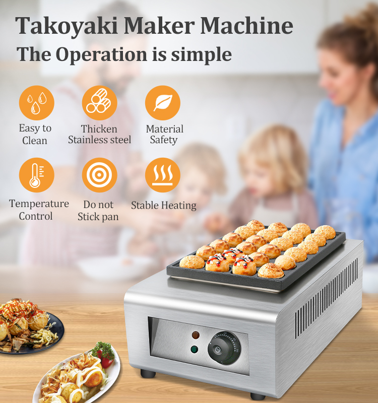Commercial Big Power Electric  - Takoyaki Grill Plate のレビューと価格