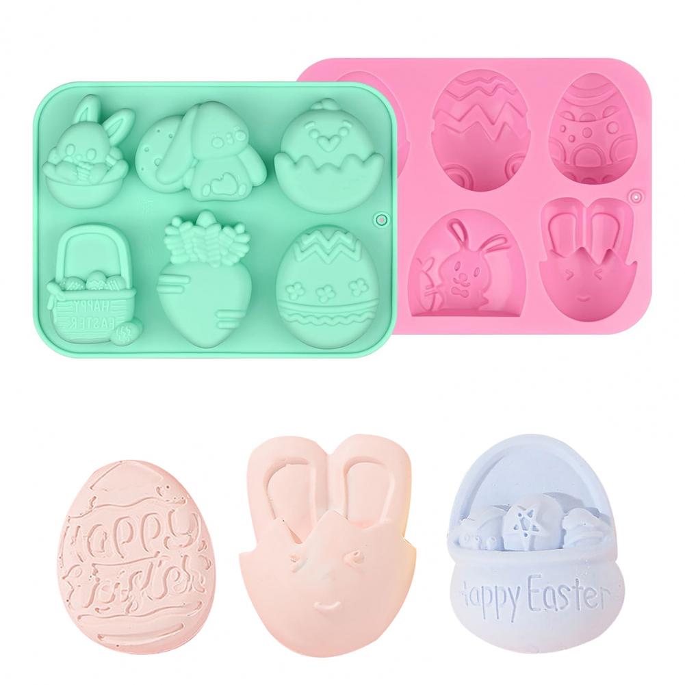 Bunny Chocolate Mold 4pcs Bunn - Bunny Cake Mold のレビューと価格