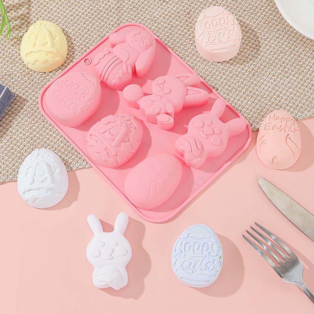 Bunny Chocolate Mold 4pcs Bunn - Bunny Cake Mold のレビューと価格