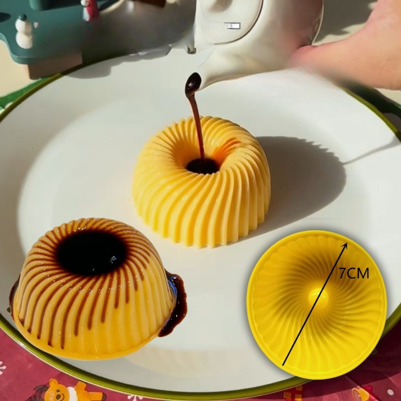 Silicone Crème Brûlée Cupcake  - Donut Mold Silicone のレビューと価格