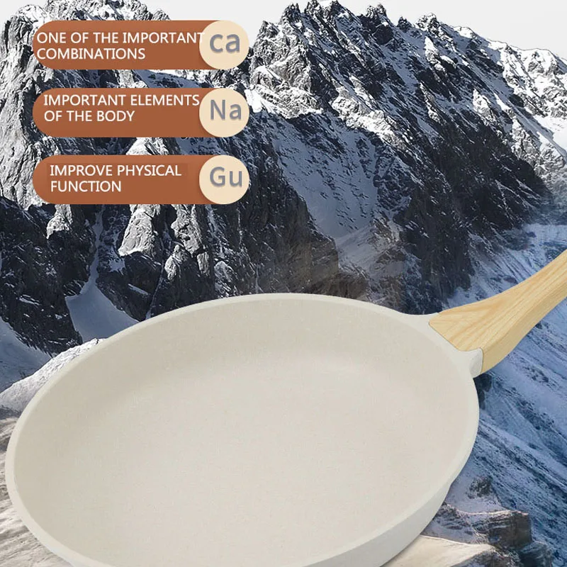 Non-stick Wok Frying Pan Ceram - Danish Pancake Pan のレビューと価格