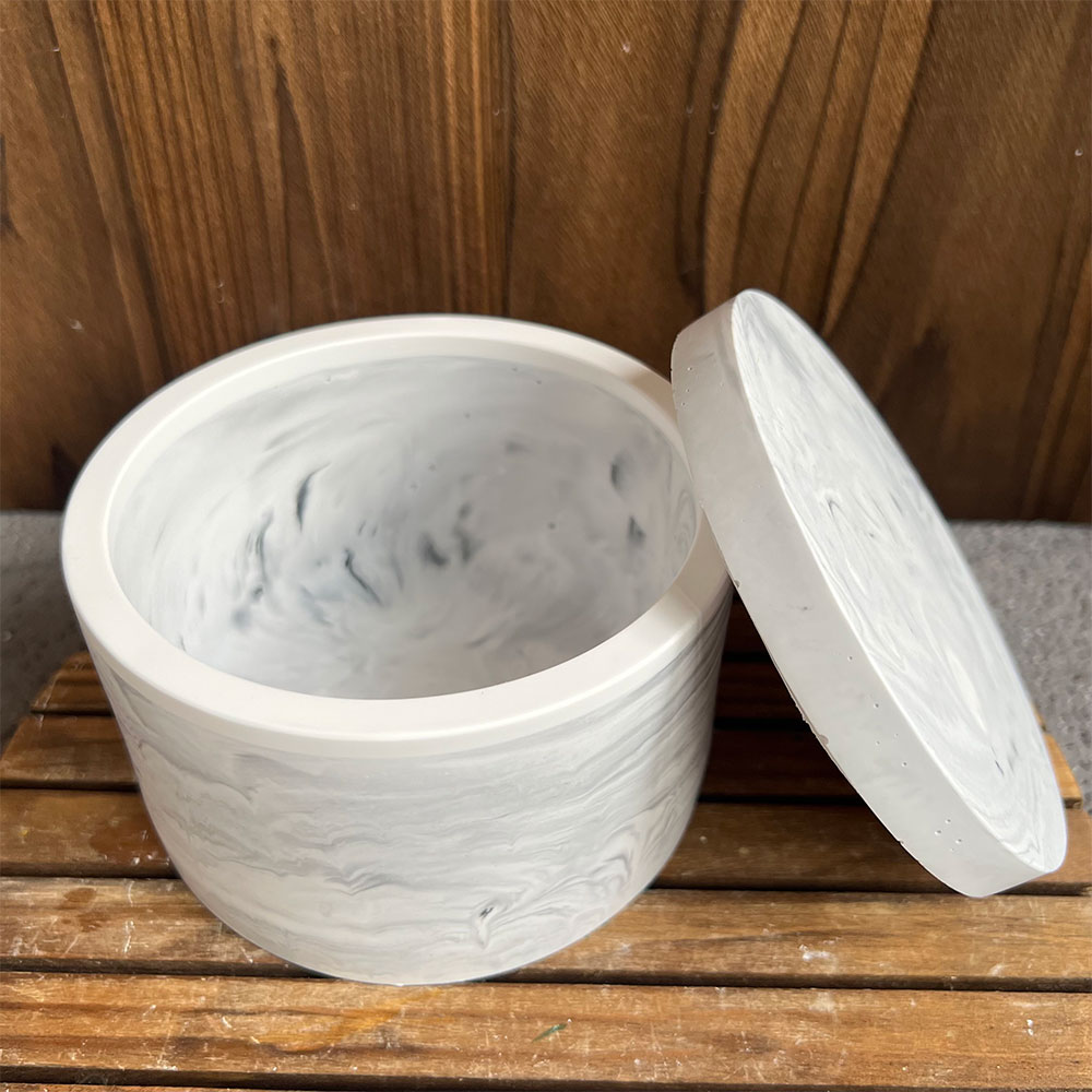 Round Cement Candle Canister S - Potsticker Mold のレビューと価格