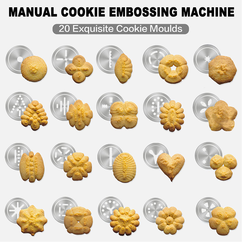 10/20pcs Aluminum Cookie Maker - Churros Maker Gun のレビューと価格