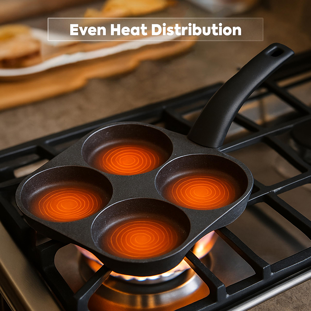 Egg Frying Pan Nonstick Pancak - Mini Pancake Griddle のレビューと価格