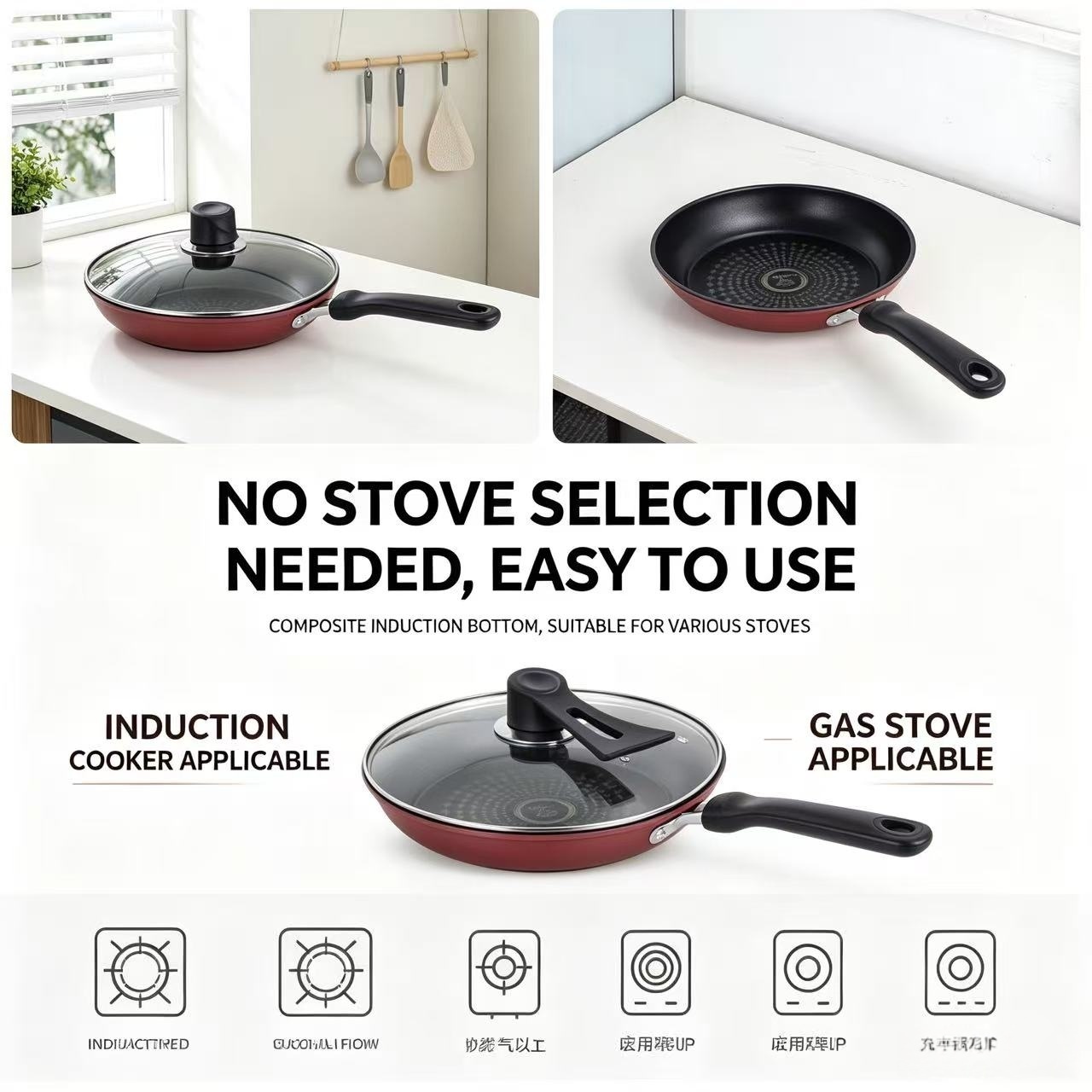 Non-Stick Cast Iron Frying Pan - Mini Pancake Griddle のレビューと価格