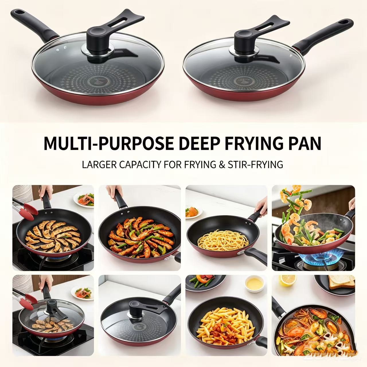 Non-Stick Cast Iron Frying Pan - Mini Pancake Griddle のレビューと価格