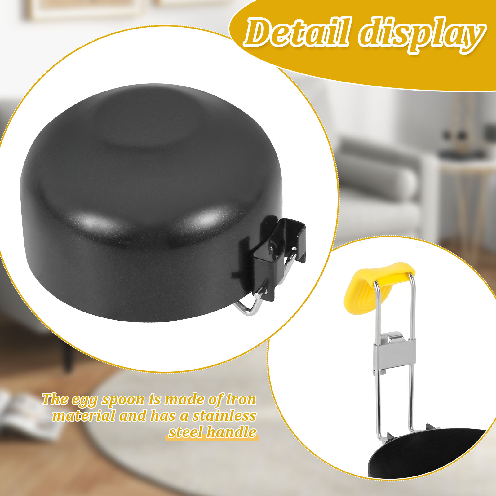 4 Pack Stainless Steel Egg Poa - Mini Pancake Griddle のレビューと価格