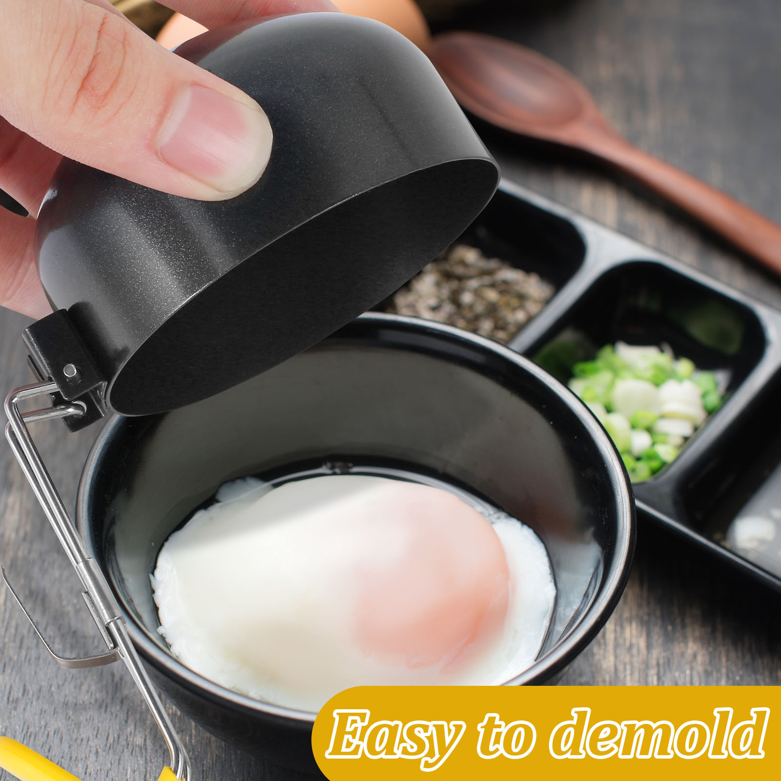 4 Pack Stainless Steel Egg Poa - Mini Pancake Griddle のレビューと価格